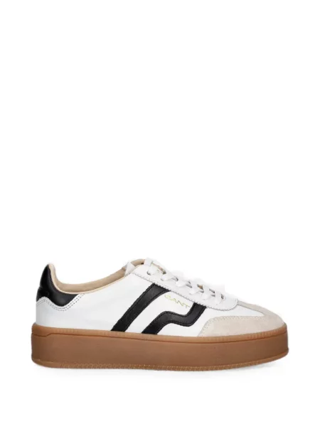 Sneakerși Gant cu platformă alb