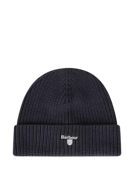 Căciulă Barbour tricotate albastru