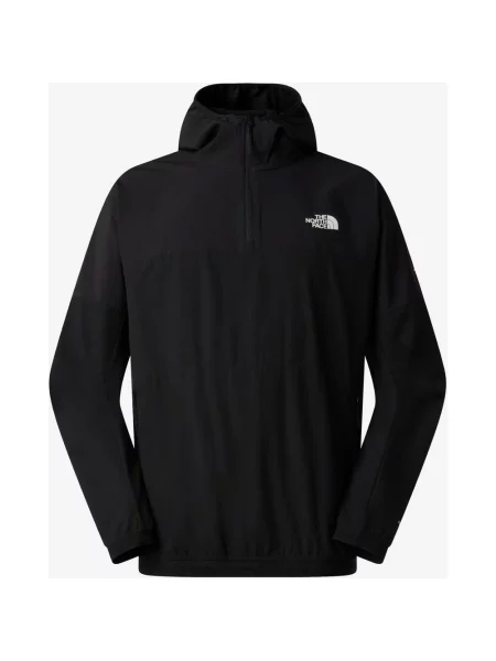 Kurtka z kapturem The North Face Mountain Athletics Ushba Quarter Zip S czarna