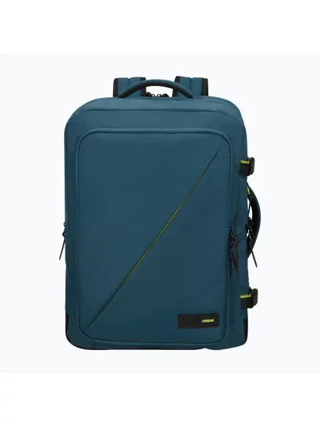 Plecak American Tourister L Expandible granatowy niebieski