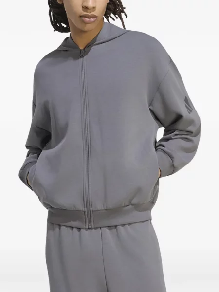 Geacă Adidas alergare gri