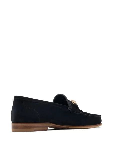 Pantofi loafer Magnanni din piele de căprioară albastru