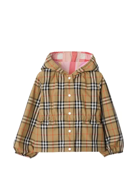 Dětska bunda Burberry růžová