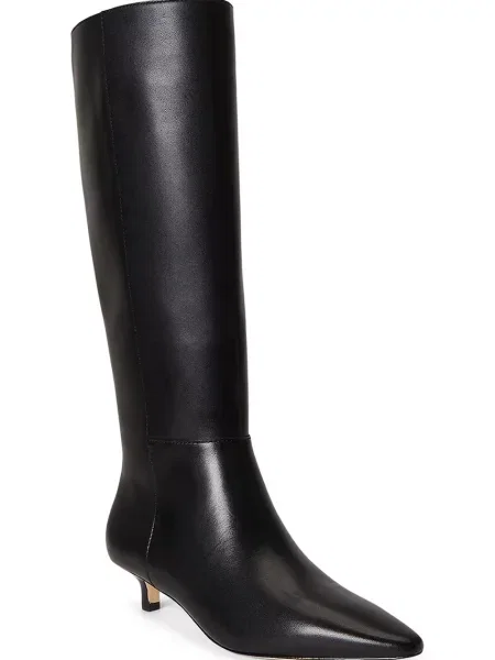 Lauren Ralph Lauren čižmy dámske kožené Frncsa Tl Hl čierna