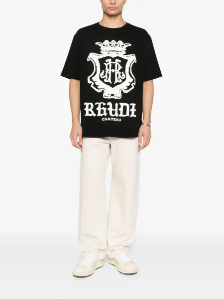 Tricou Rhude cu imagine negru