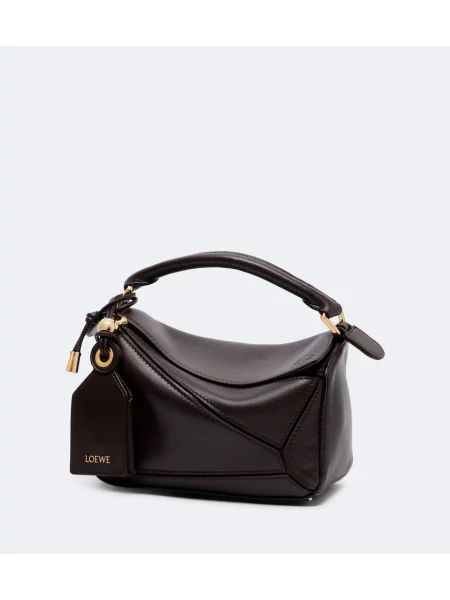 Top Loewe din piele maro