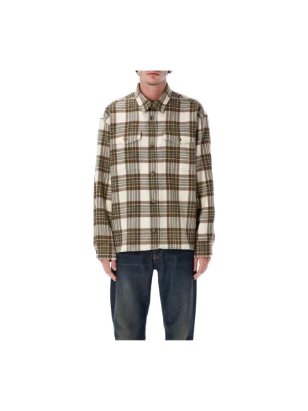 Koszula Ami Paris w kratę flanelowa