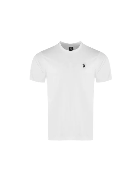 Tricou U.s. Polo Assn. scurt alb