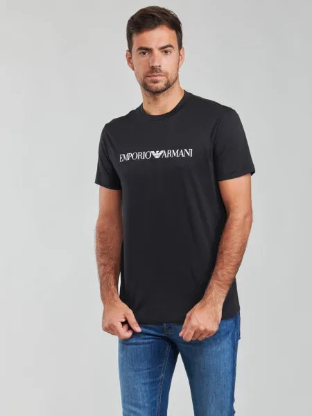 Tričko Emporio Armani modrá