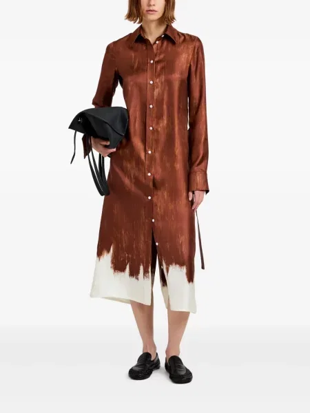 Rochie Proenza Schouler de costum maro