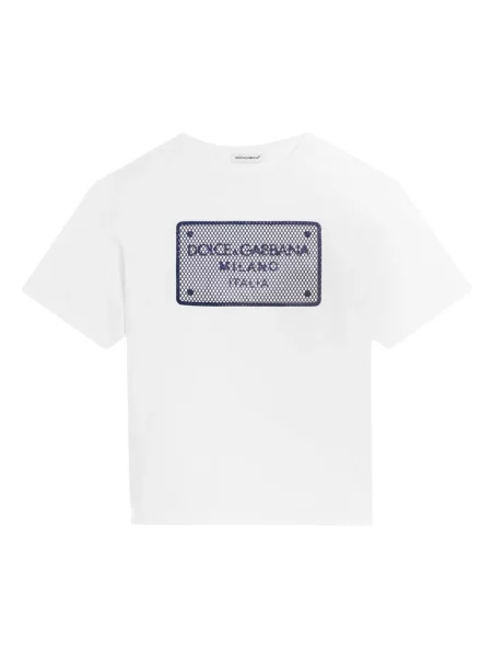 Koszulka dziecięca Dolce And Gabbana biała