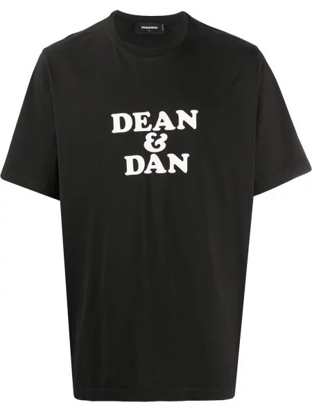 Tricou Dsquared2 cu imagine negru