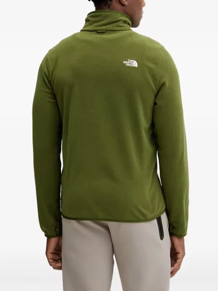 Pulover The North Face cu imagine verde