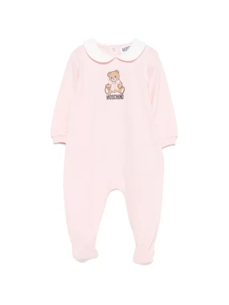 Kombinezon dziecięcy Moschino różowy