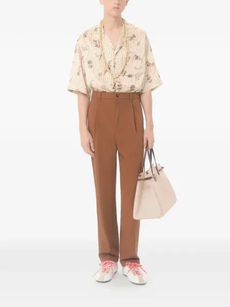 Pantaloni Valentino Garavani maro