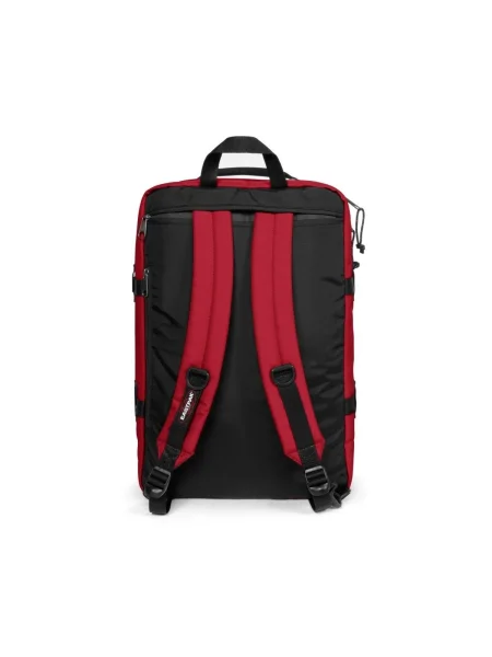 EASTPAK Batoh Travelpack / čierna červená