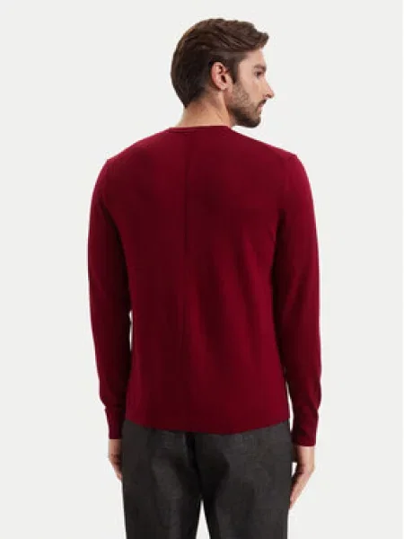 Calvin Klein Pulover Temno rdeča