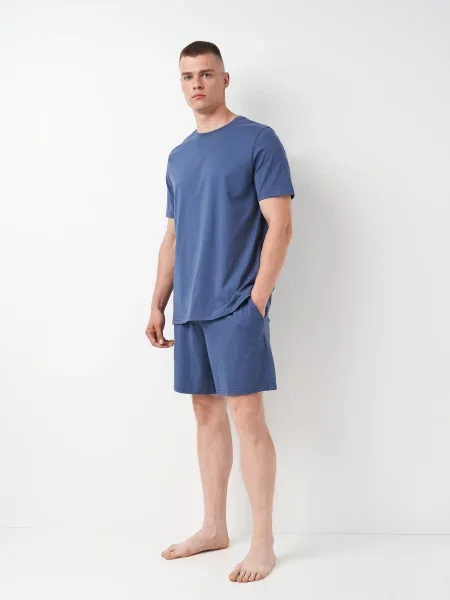 Костюмный костюм Roza синий