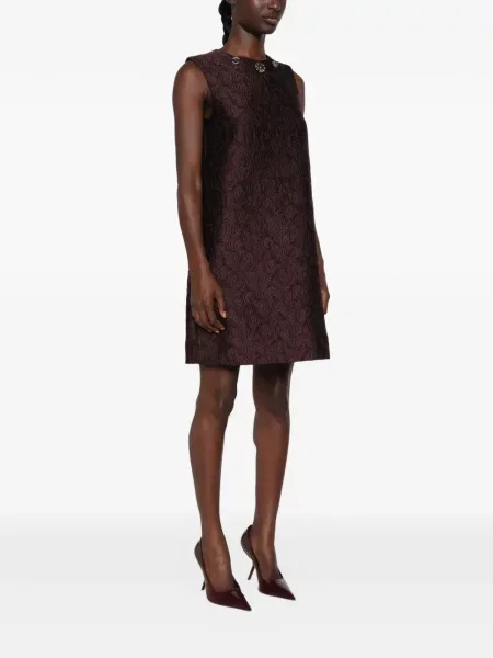 Rochie mini Max Mara din jacard violet