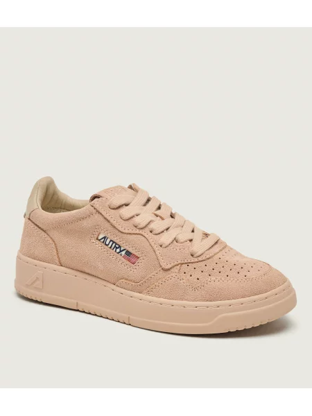 Autry Sneakers Medalist | piele întoarsă roz
