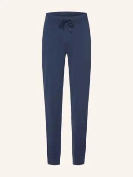 Joy Sportswear Spodnie Dresowe Charlie Z Paskami Z Galonu blau niebieskie