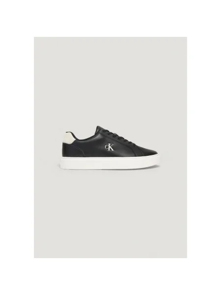 Sneakerși Calvin Klein Jeans din dantelă alb