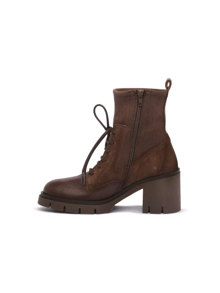 Pantofi Hispanitas din velur maro