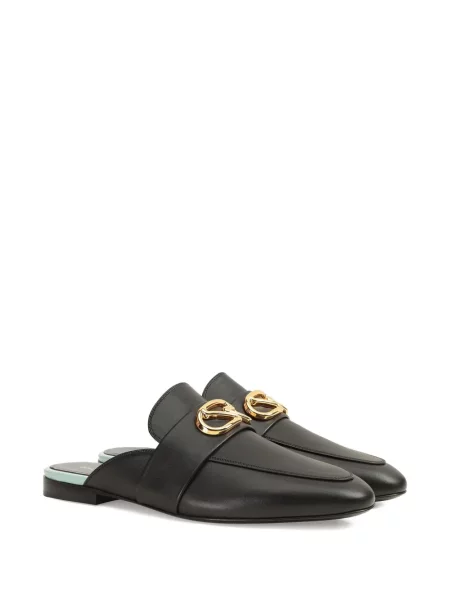 Papuci tip mules Sergio Rossi negru