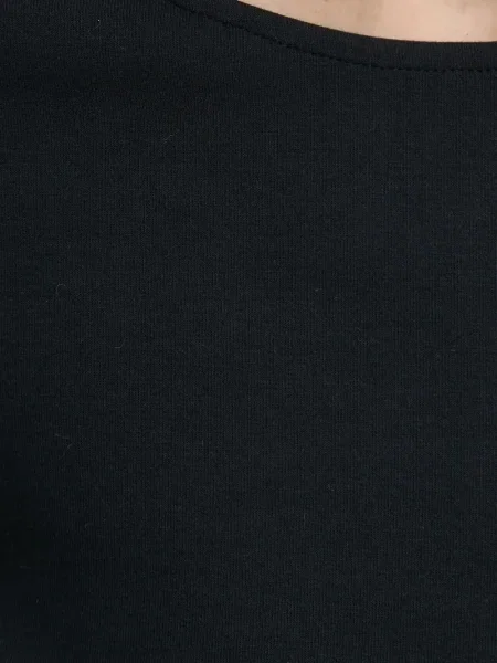 Rochie maxi Marc O'polo cu decolteu rotund lungă de costum albastru