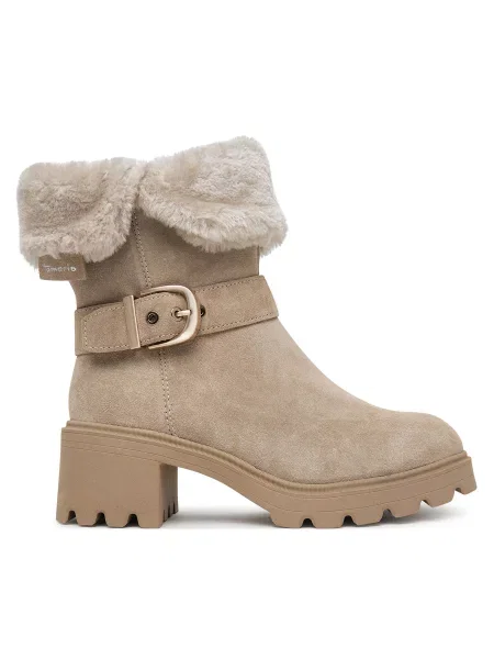 Botine Tamaris închis bej