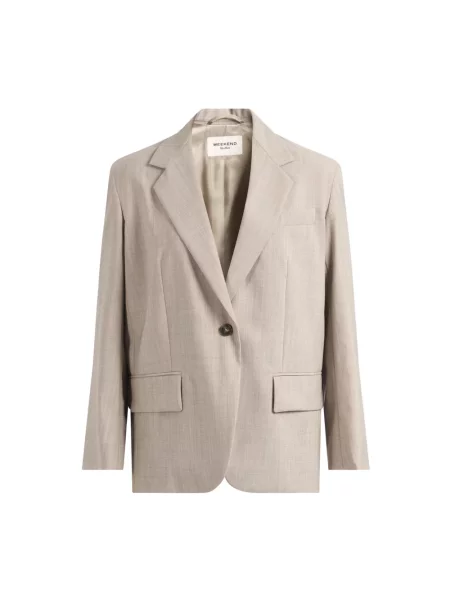 Marynarka Weekend Max Mara beżowa