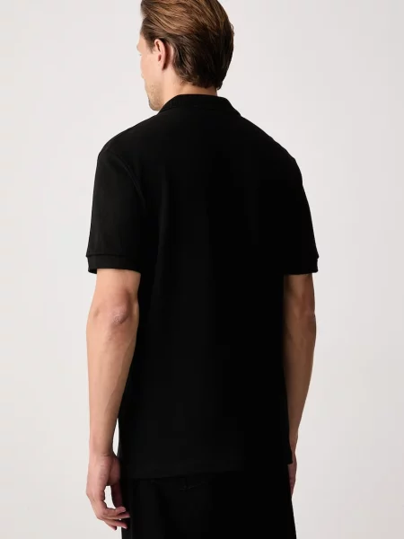 Tricou polo Lacoste negru