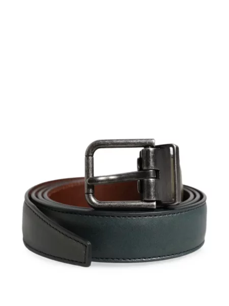 Cu centură curea Dolce & Gabbana din piele verde