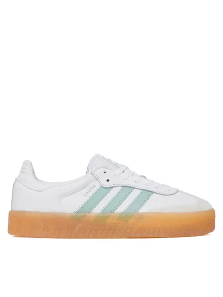 Sneakersy adidas białe