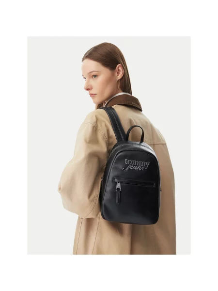 Tommy Jeans Σακίδιο Tjw Bold Backpack μαύρο