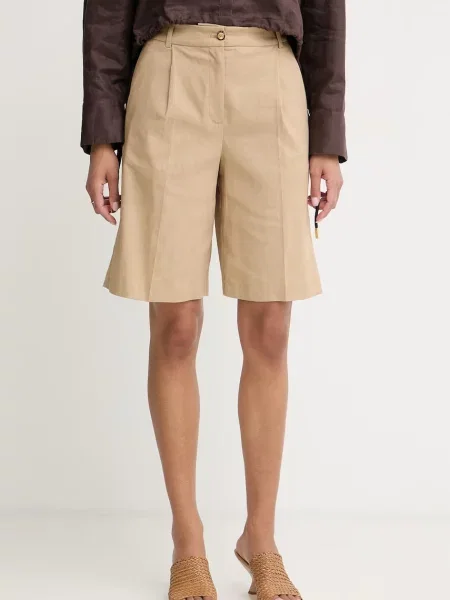 Pinko bermude pentru femei din in bej