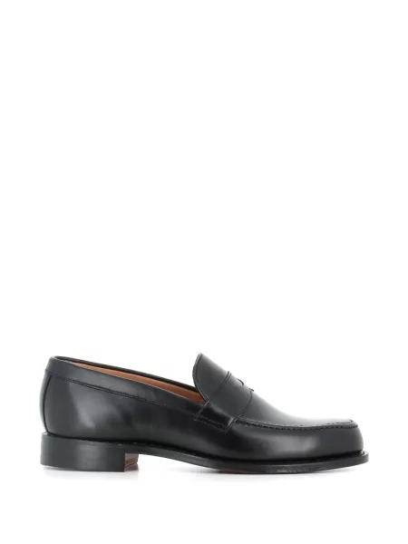 Pantofi loafer Cheaney din piele negru