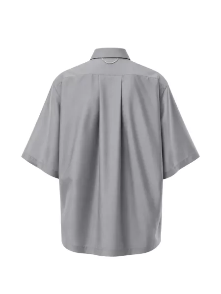 Scurt cămașă Carven cu perle gri