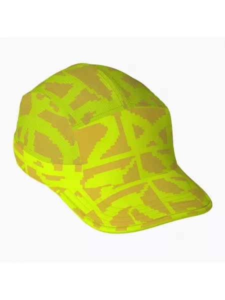 Czapka z daszkiem Ciele Athletics GOCap SC All Over Loopy Tile keyllo żółta