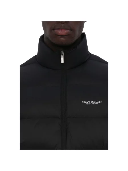 Armani Exchange De puf geacă negru