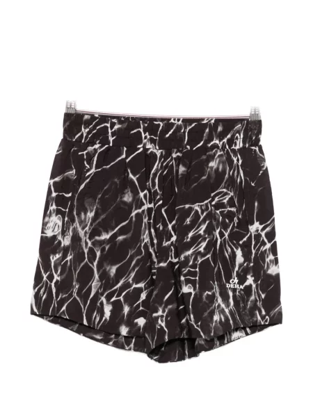 Pantaloni scurți Deha cu imagine negru