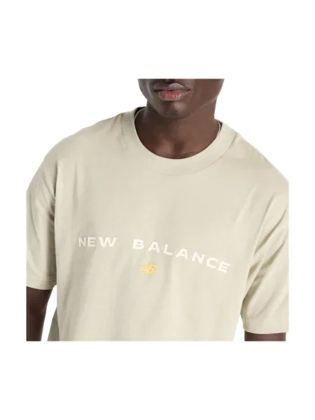 Tricou New Balance bej