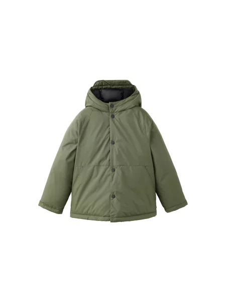 MANGO KIDS Geacă de primăvară-toamnă MARC' verde