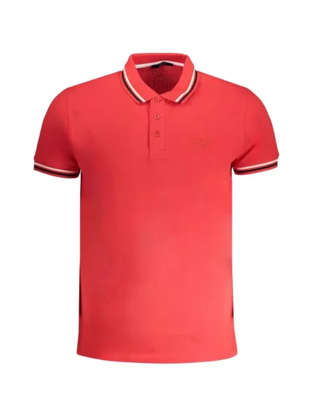 Tricou polo Cavalli Class roșu