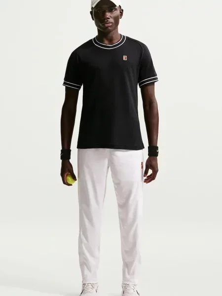 Nike Sportswear tréninkové tričko NikeCourt Heritage černé