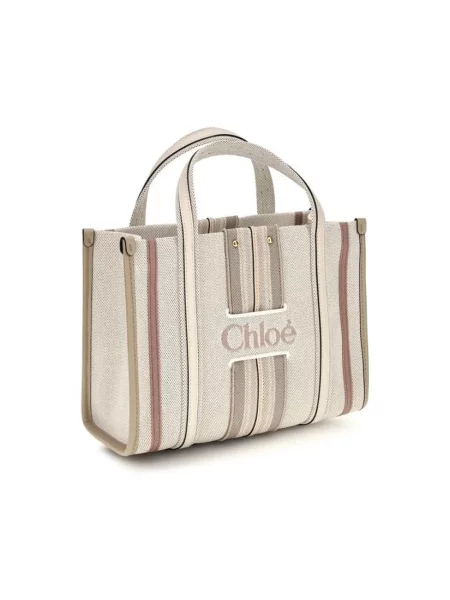 Shopperka Chloe beżowa