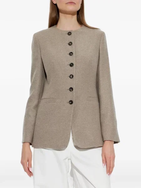 Μπουφάν Max Mara γκρι