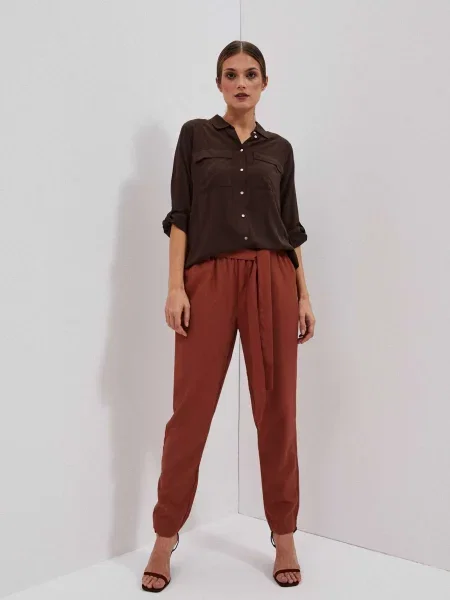 Pantaloni Marisse maro