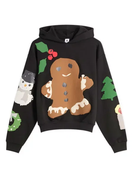 Bluza z kapturem Skims polarowa z nadrukiem klasyczna