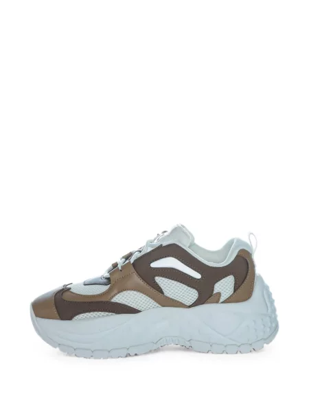 Sneakerși Armani Exchange plasă alb
